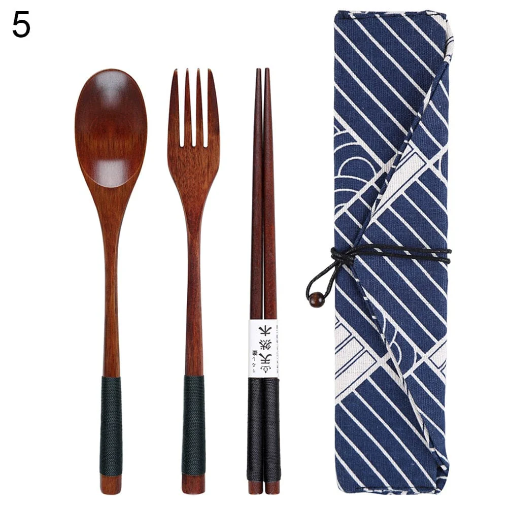 Japanese Style Cutlery Set - Image 6