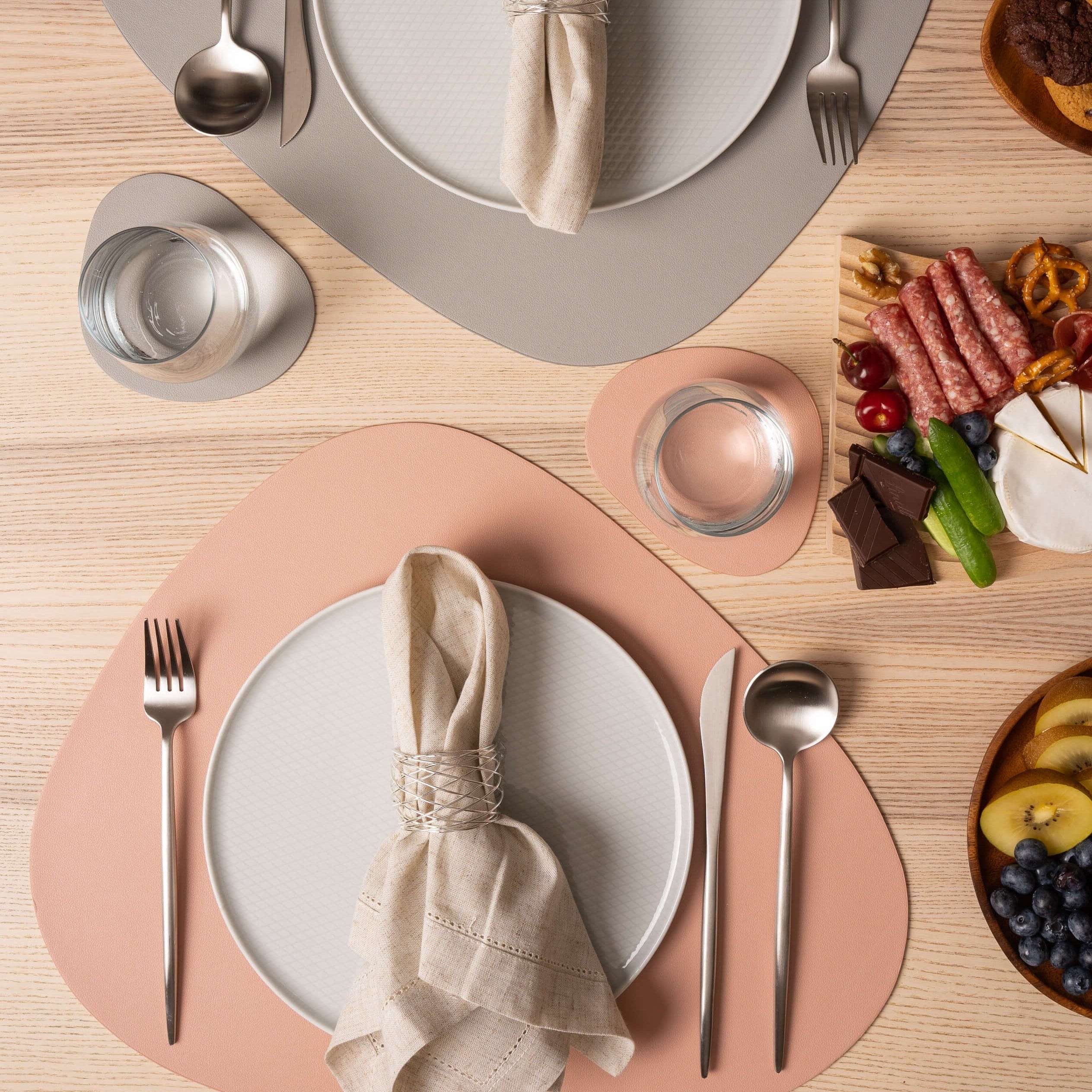 Emilie Designer Placemat & Coaster Set by Tilly - Image 2