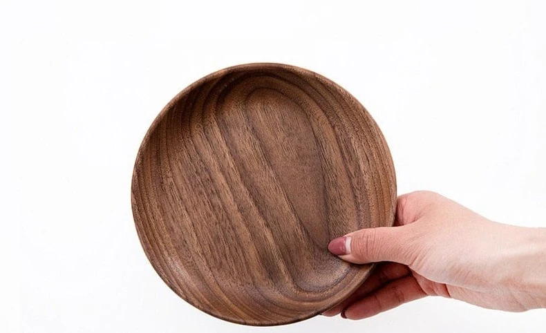 Walnut Wood Plates - Image 3