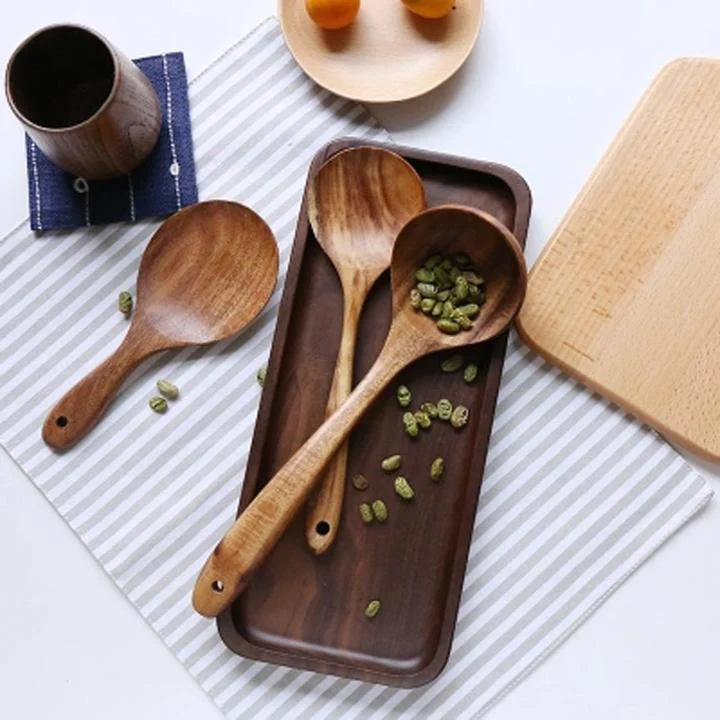 Teak Wooden Utensil Set - Image 13