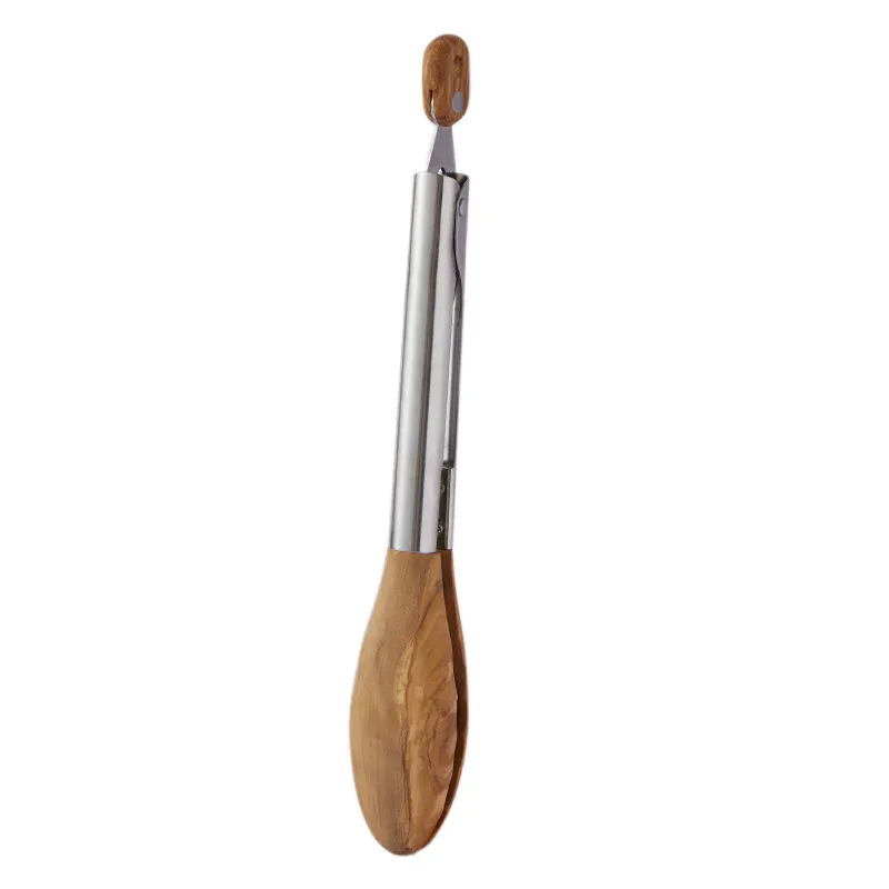 Wooden Kitchen Tongs - Image 2